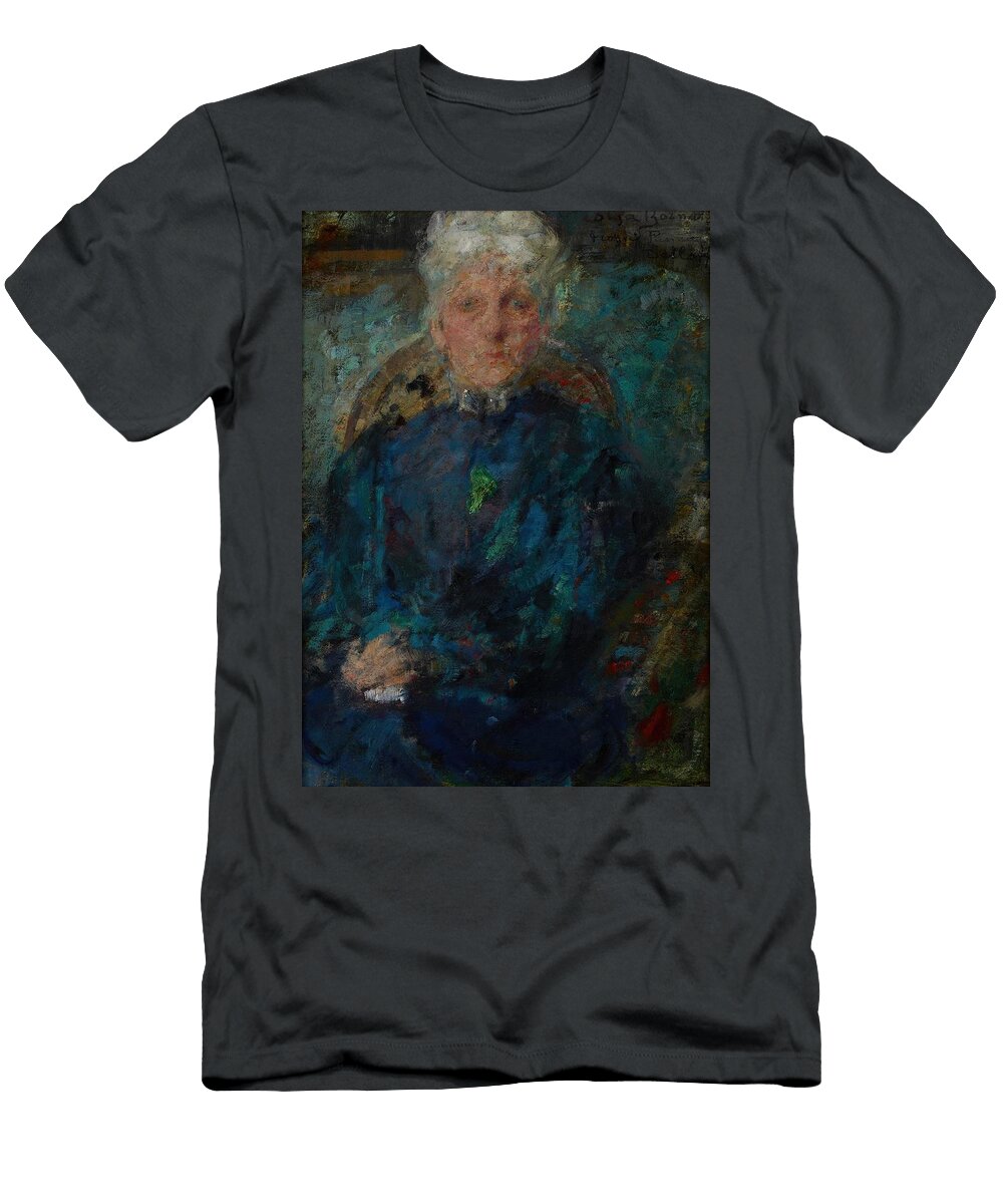 Portrait of Lucja Detloff Art Olga Boznanska Polish T-Shirt