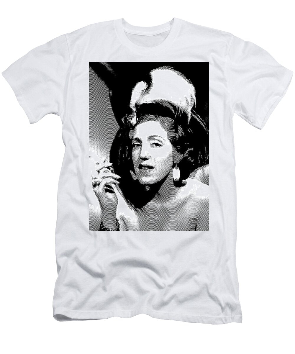 Portrait of Mary Santpere Joaquin Abella T-Shirt