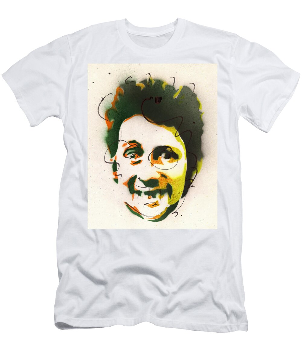 Portrait of Shane Macgowan 1 Ryan Hopkins T-Shirt