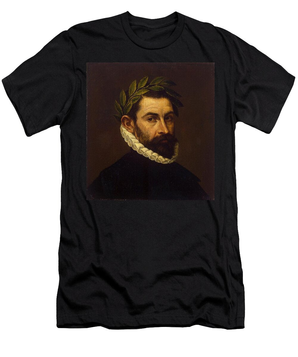 Portrait of the Poet Alonso Ercilla Y Zuniga El Greco T-Shirt