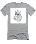 Poseidon Wearing Trident Crown Woodcut Aloysius Patrimonio T-Shirt