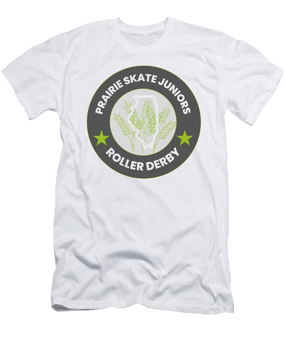 Prairie Skate Juniors Logo Kids Wood Florence T-Shirt