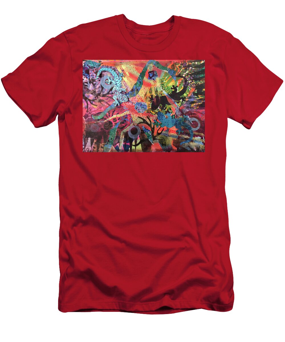 Primeval Salamanders Edie Cohn T-Shirt
