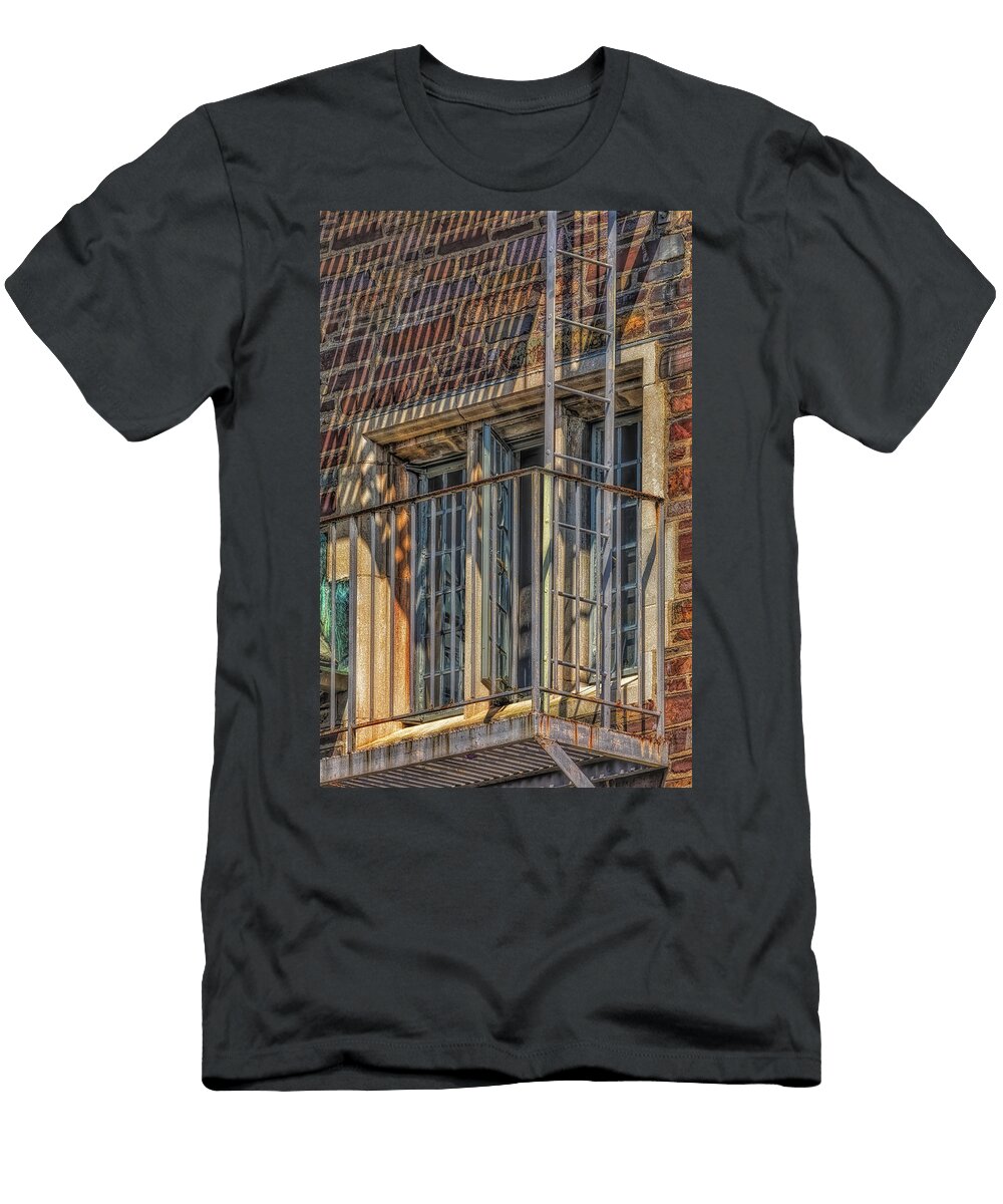 Princeton Fire Escape Susan Candelario T-Shirt