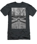 Princeton Nj Nassau Hall Bw Susan Candelario T-Shirt