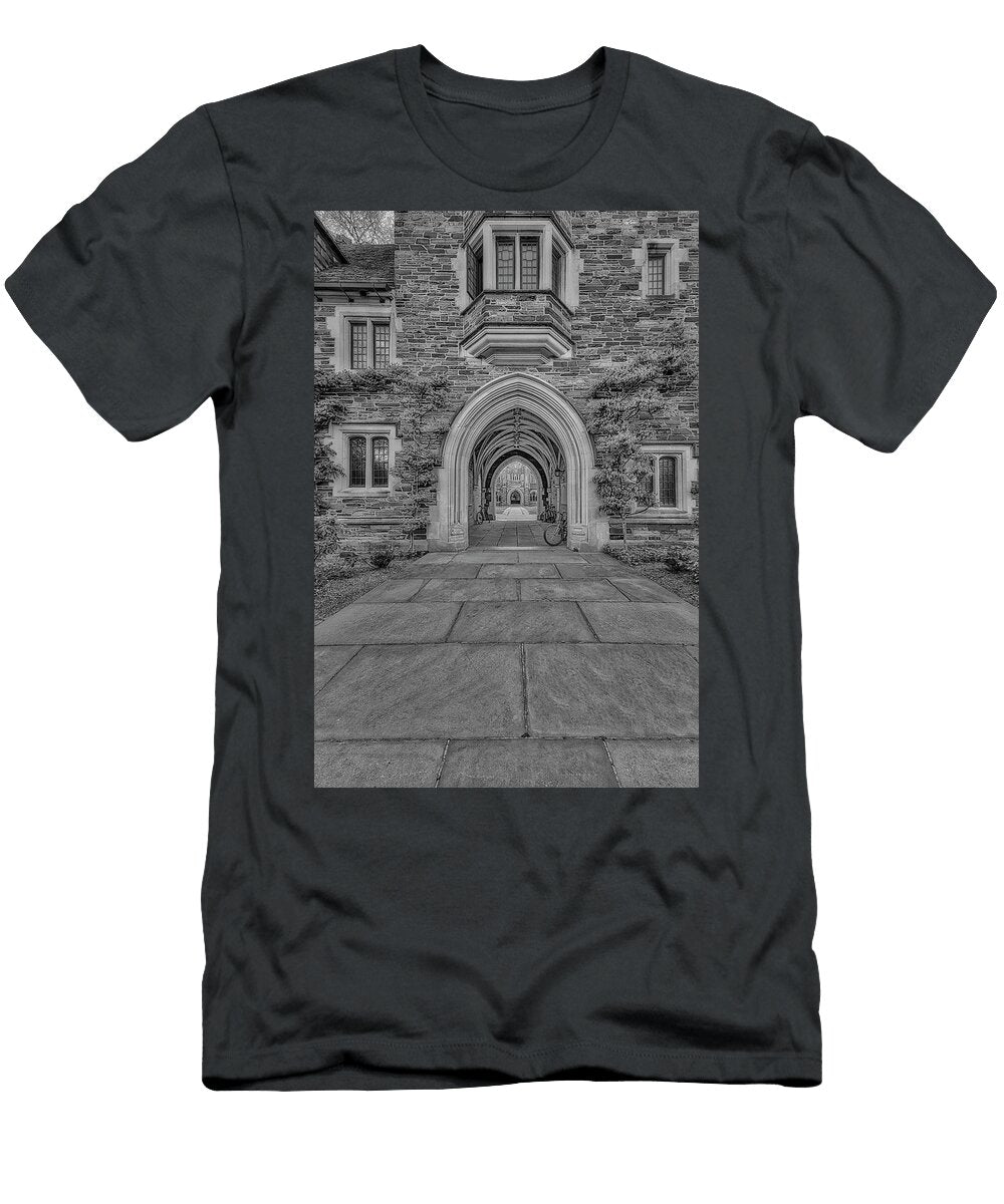 Princeton Rockefeller Arches Bw Susan Candelario T-Shirt
