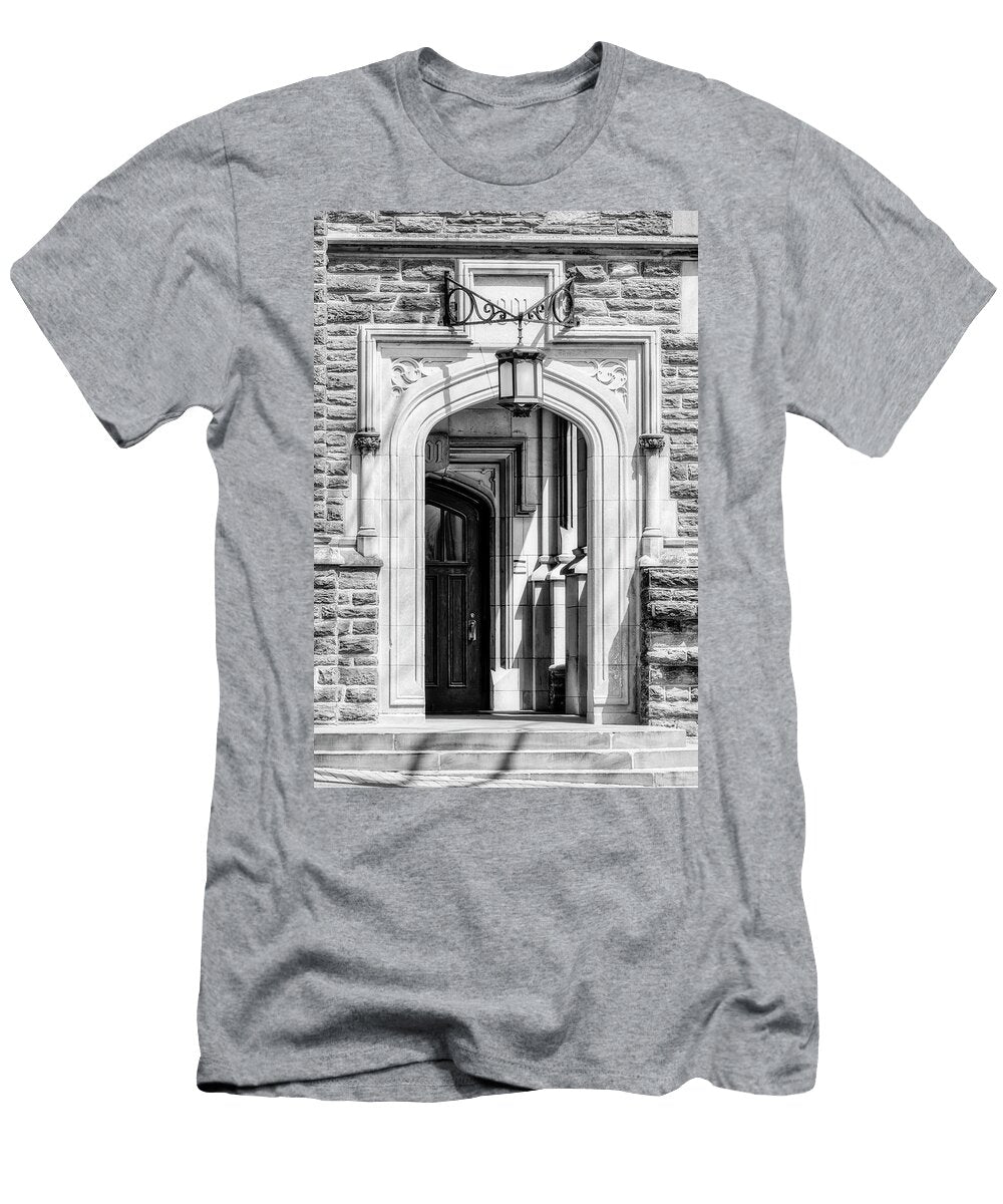 Princeton University 1901 Laughlin Hall Bw Susan Candelario T-Shirt