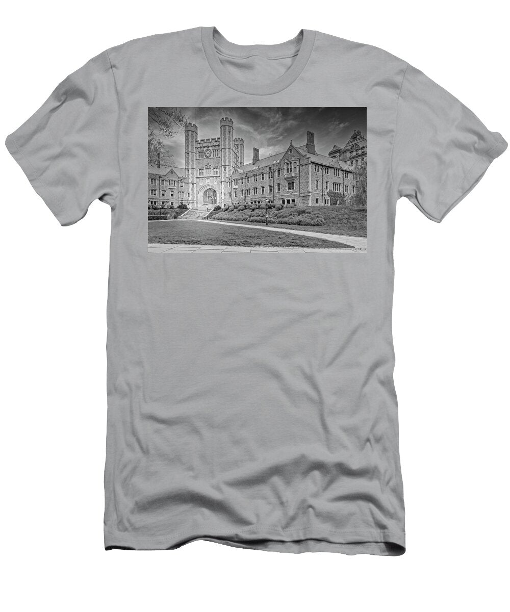 Princeton University Blair Hall Bw Susan Candelario T-Shirt