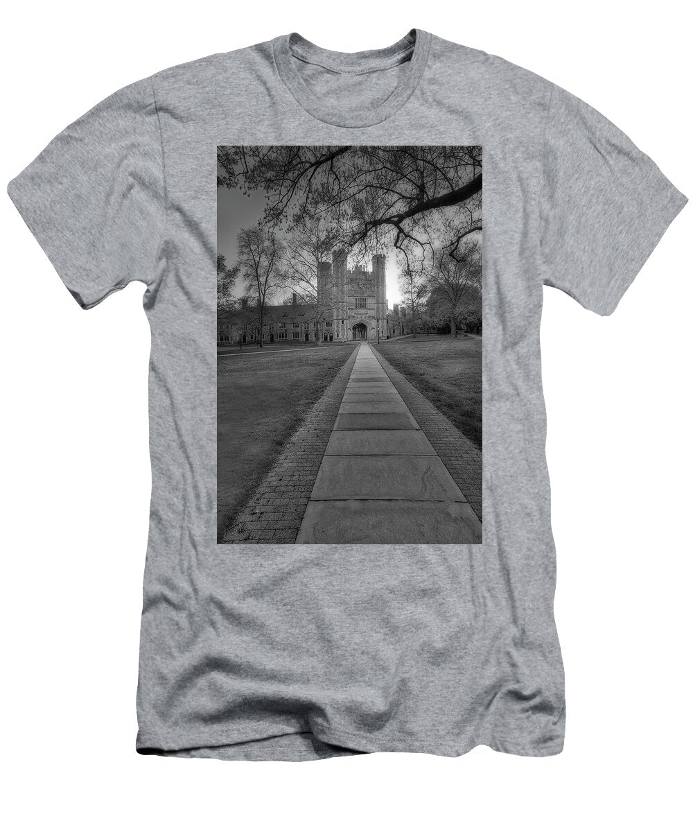 Princeton University Blair Hall V Bw Susan Candelario T-Shirt
