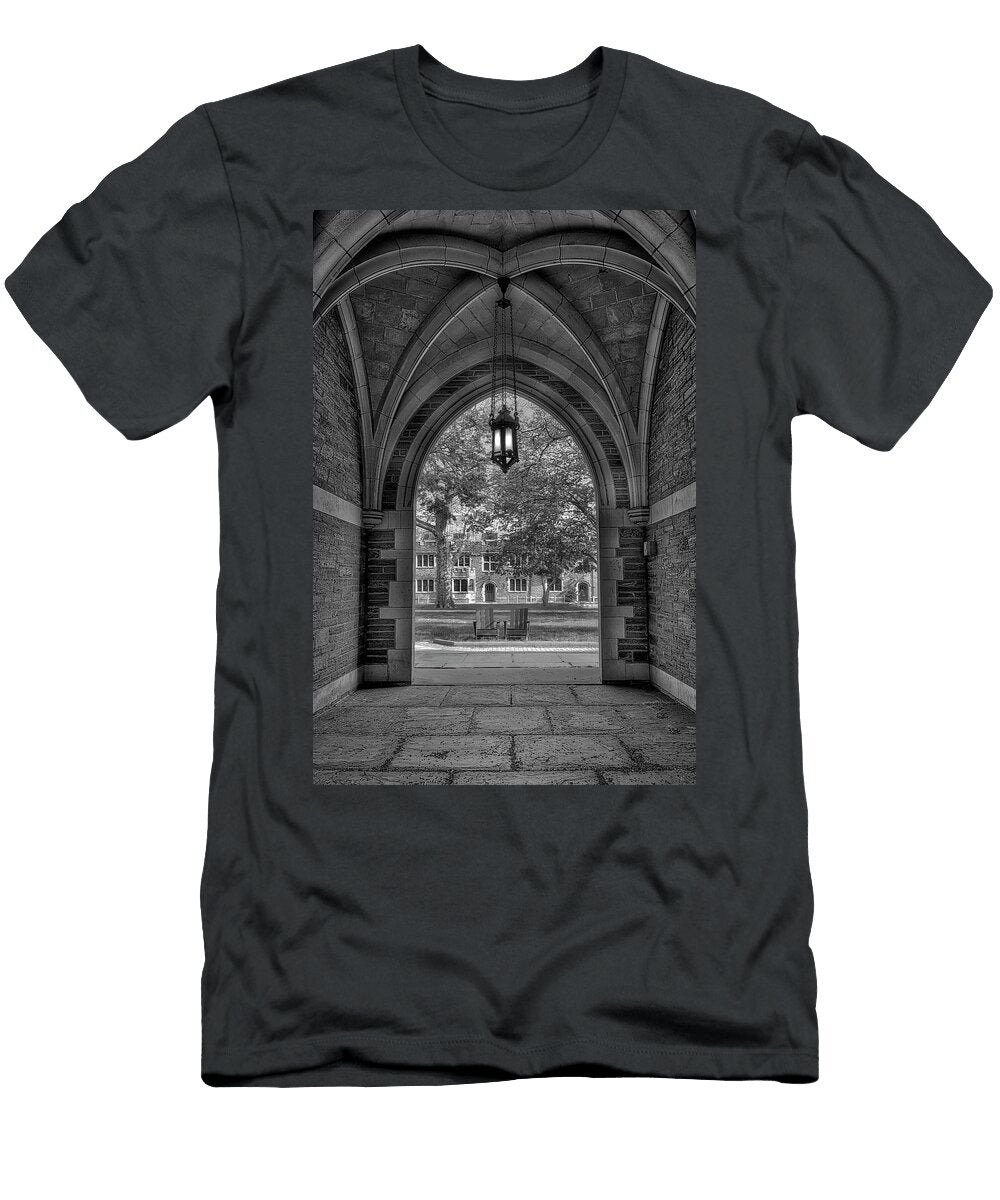 Princeton University Cambell Hall Bw Susan Candelario T-Shirt