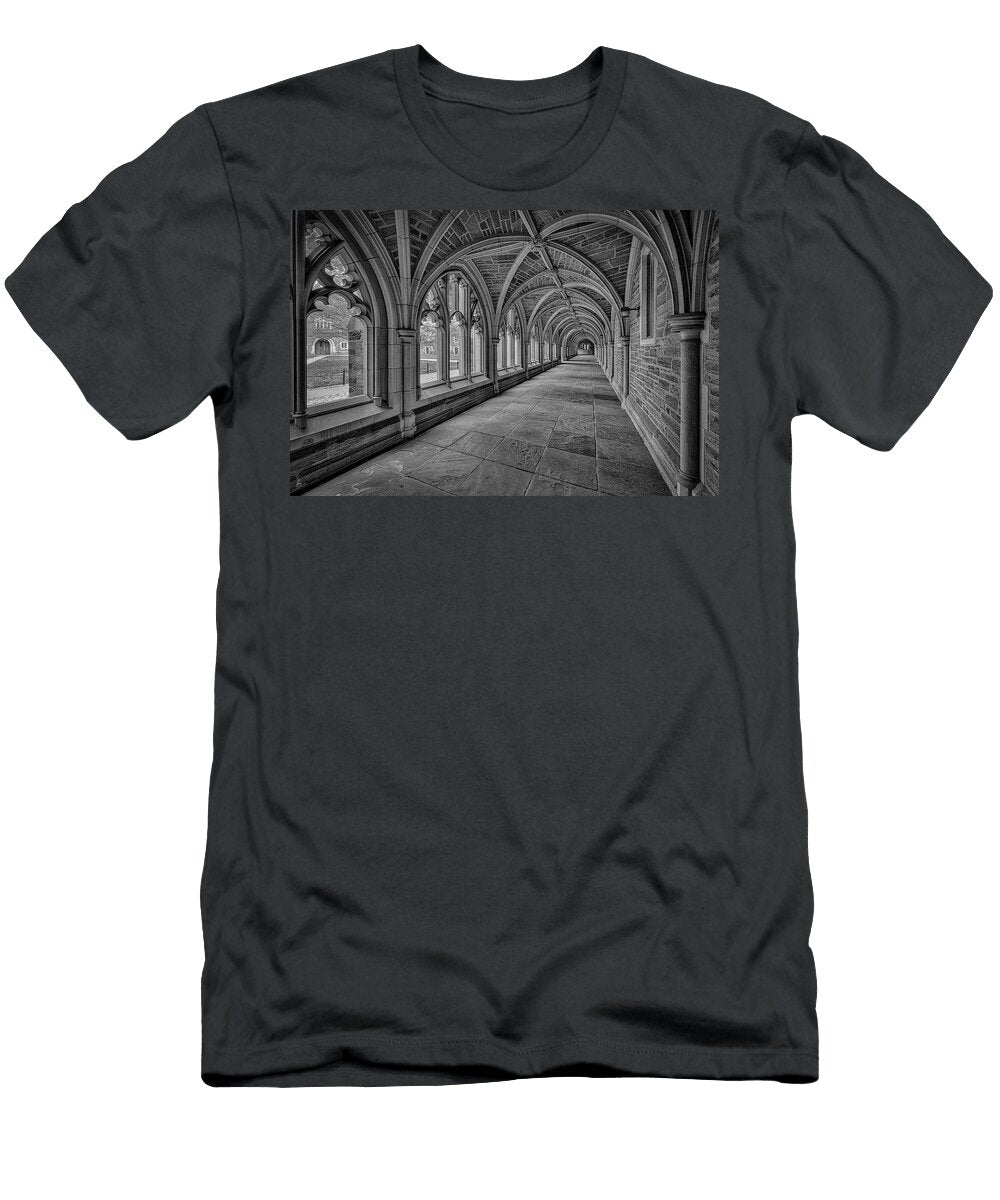 Princeton University Hall Nj Bw Susan Candelario T-Shirt