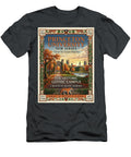 Princeton University Historic Gothic Campus Iconic Vintage Travel Poster Sampadart Gallery T-Shirt