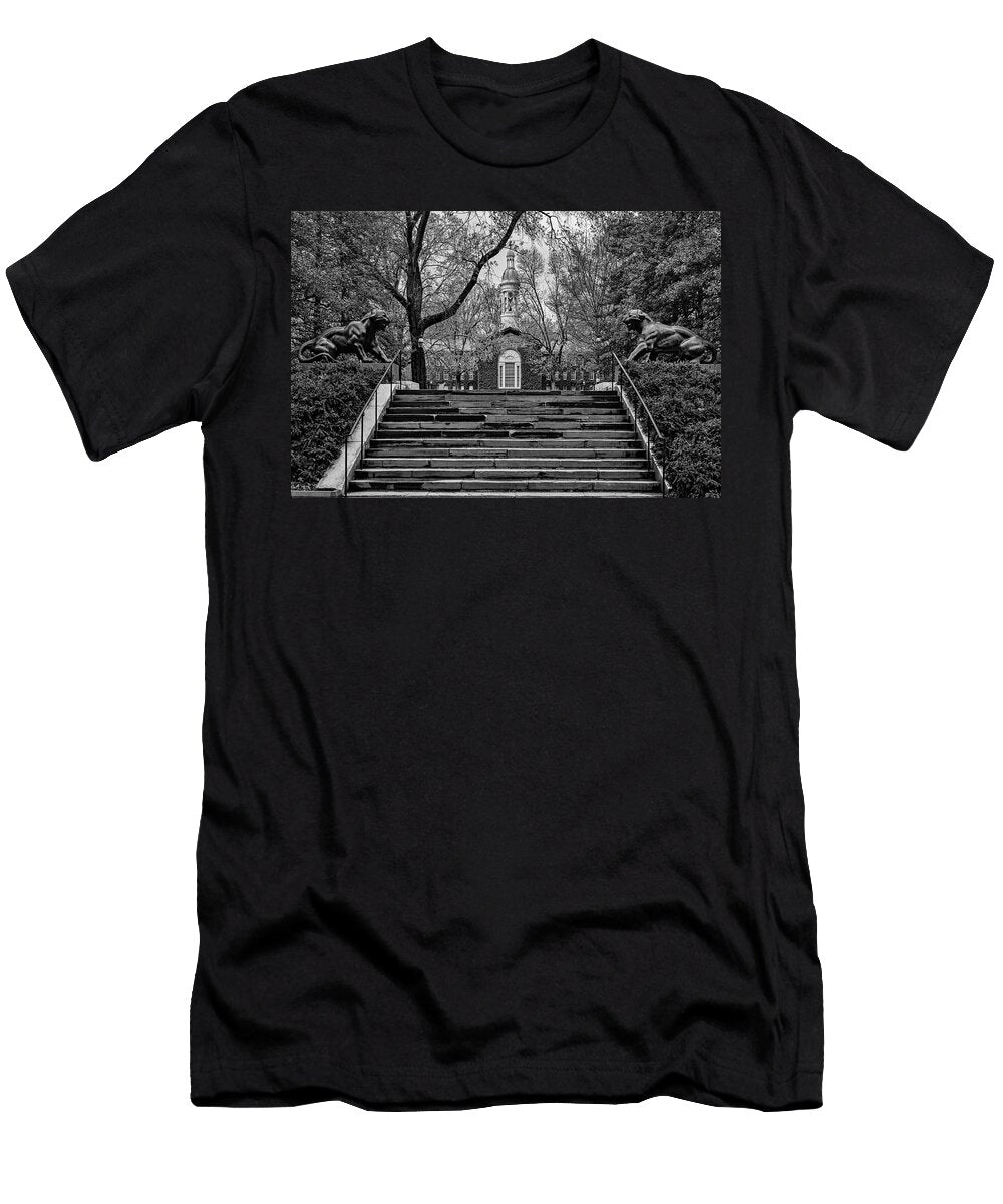 Princeton University Nassau Hall Ii Bw Susan Candelario T-Shirt