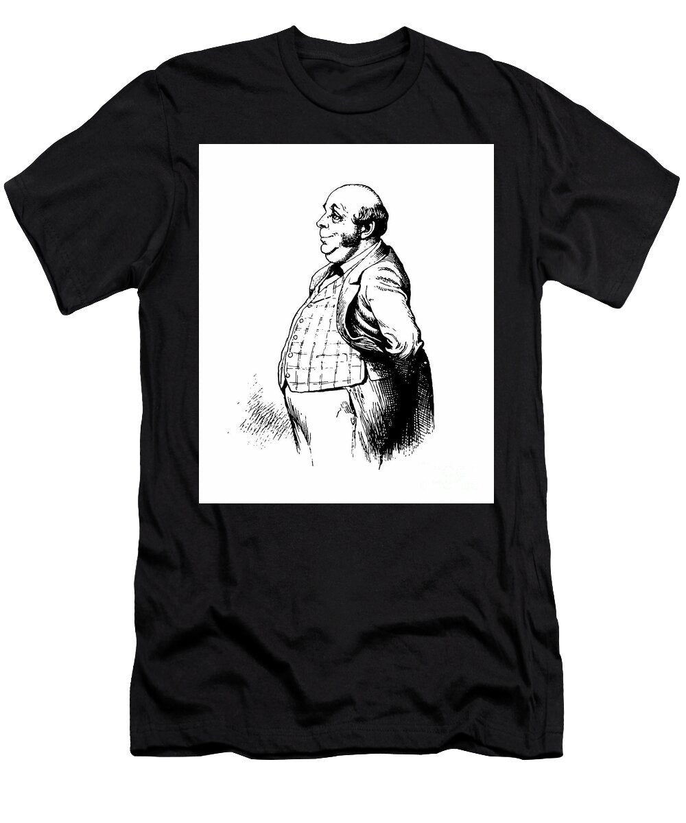 Profile of a Fat Man Moondance Peterson T-Shirt