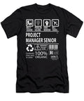 Project Manager Senior Multitasking Job Title Gift Item Shi Hu Kang T-Shirt
