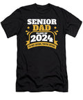 Proud Father of a Senior Dad Class of 2024 Graduation Party Maximus Designs T-Shirt