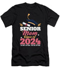 Proud Mother of a Senior Mom Class of 2024 Funny Graduation Maximus Designs T-Shirt