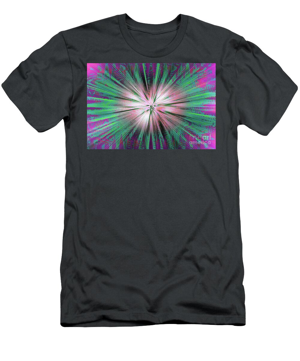 Psychedelic Burst Abstract Jonathan Welch T-Shirt