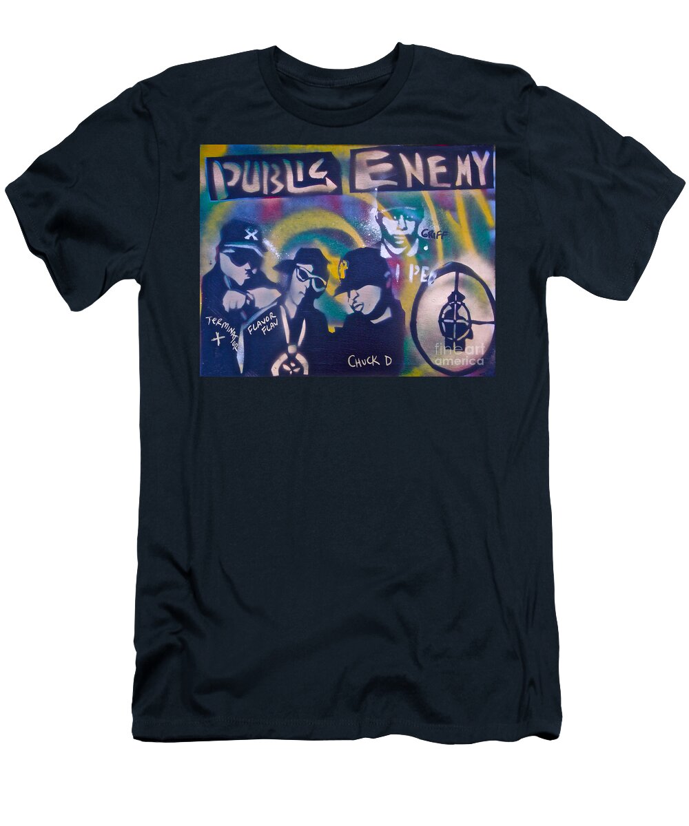 Public Enemy Black Steel Tony B Conscious T-Shirt