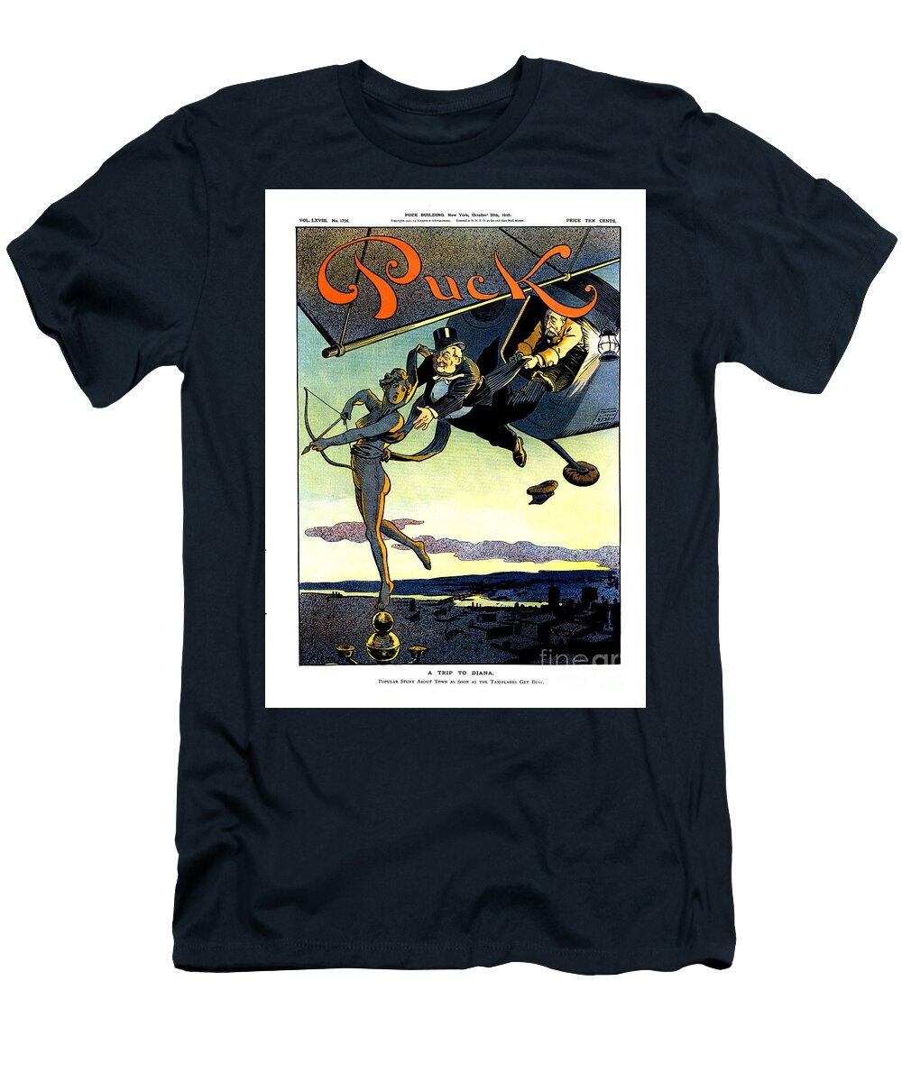 Puck a Trip to Diana Sad Hill Bizarre Los Angeles Archive T-Shirt