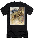 Puck and a Fairy By Arthur Rackham Christian Hall T-Shirt