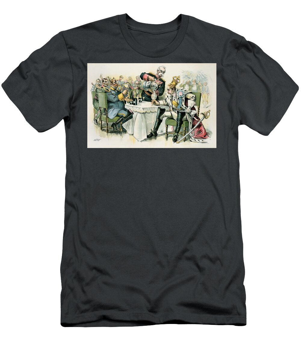 Pucks Suggestion for the German Kaisers Benefit 1894 Samuel Ehrhart American 1862 1937 Samuel Ehrhart T-Shirt