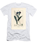 Pulmonary Officinale Lungwort Pulmonaria Officinalis with Flower Leaf Stalk and Leaf in Outline Pierre Jean Francois Turpin T-Shirt