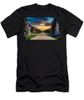 Purdue University Arched Entryway At Sunset Library of Congress T-Shirt