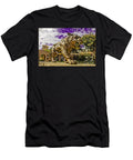 Purple and Gold Scott Pellegrin T-Shirt