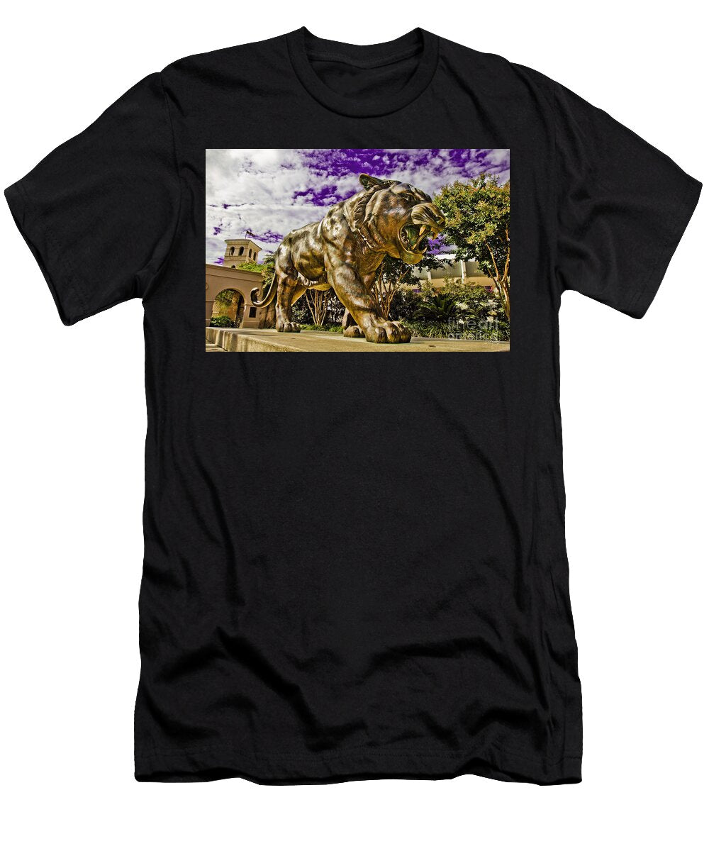 Purple and Gold Scott Pellegrin T-Shirt