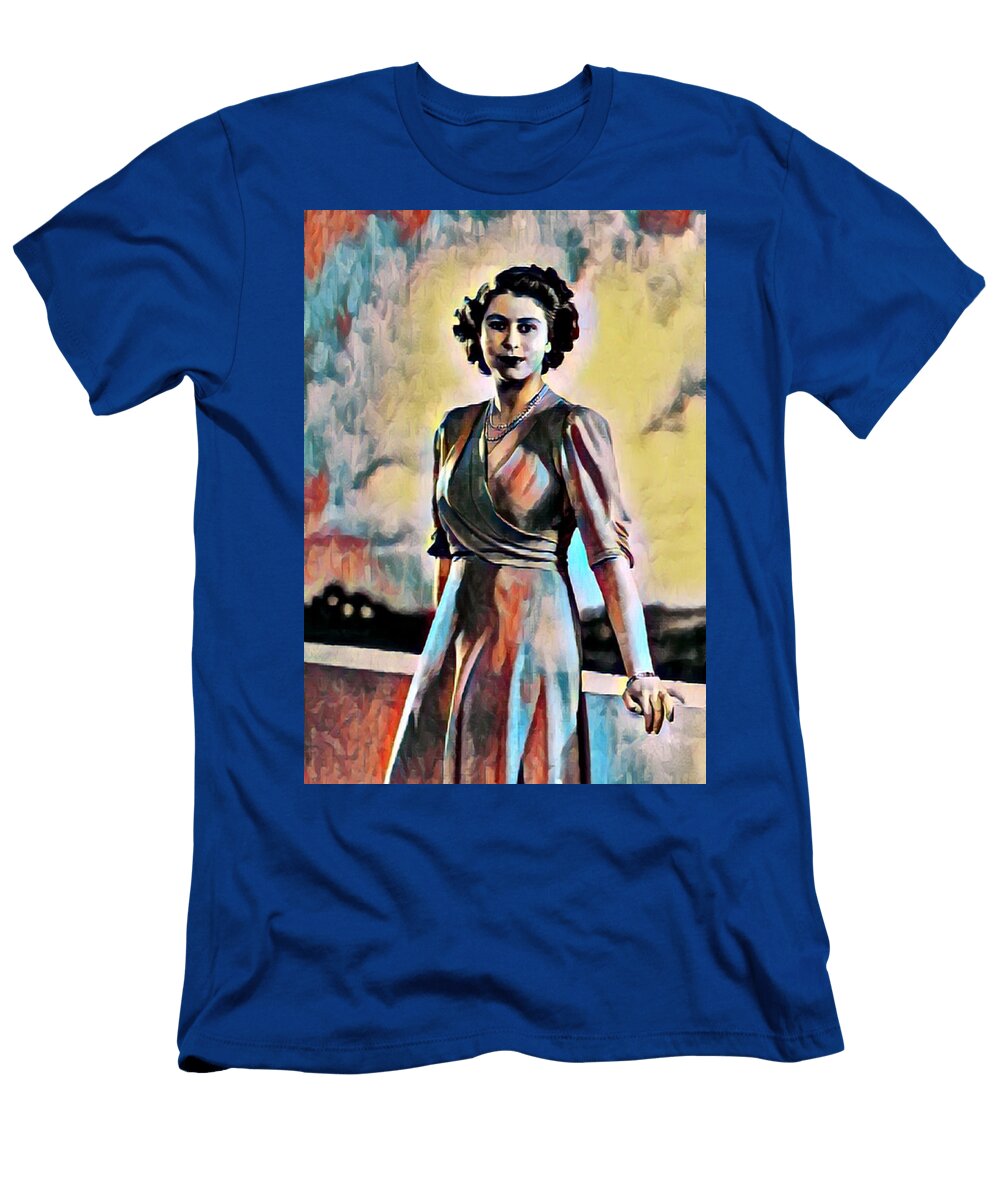 Queen Elizabeth Ii Tony Rubino T-Shirt