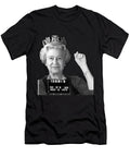 Queen Elizabeth Protest Jane Fonda Mug Shot Tony Rubino T-Shirt