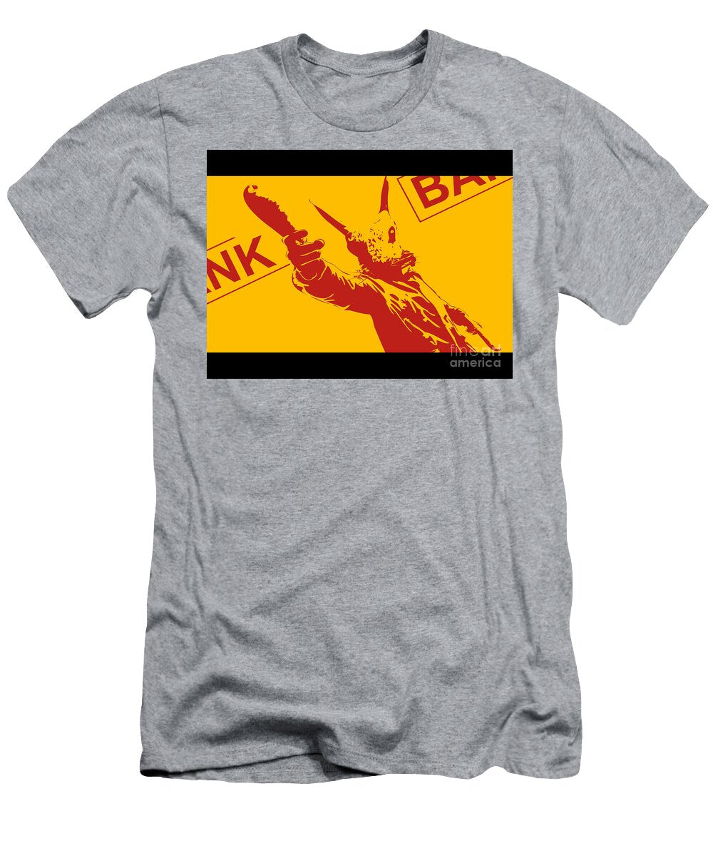Rabbit Heist Pixel Chimp T-Shirt