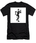 Race Walking Side Scratchboard Aloysius Patrimonio T-Shirt