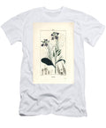 Radish Radish Raphanus Sativus with Flower Leaf Seed and Leaf Outline Pierre Jean Francois Turpin T-Shirt