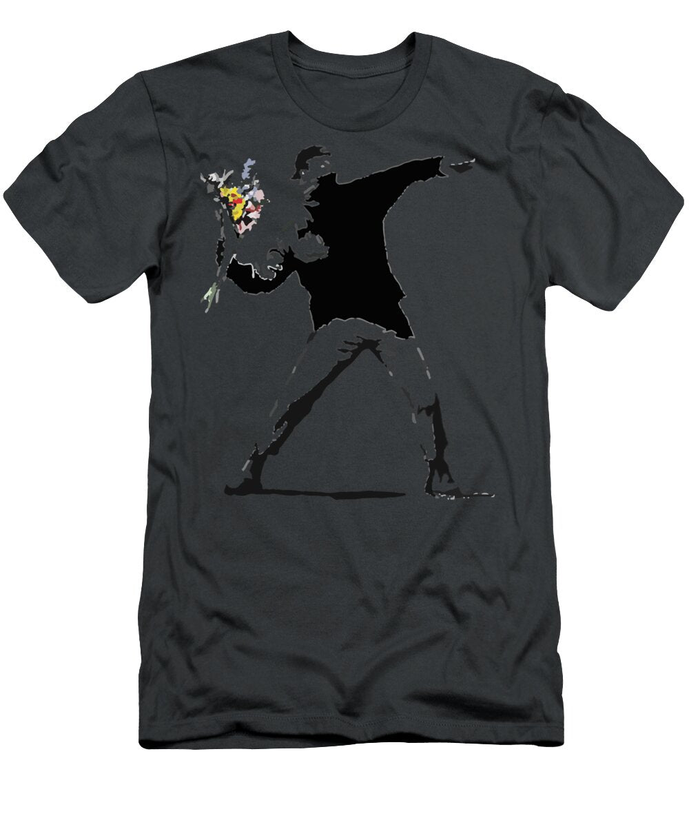 Rage Flower Bomber Stencil T Stars Isla Dominic T-Shirt