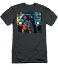 Rainy Day Drive Tranquil Temples Amidst Skyscrapers Mizorey T-Shirt