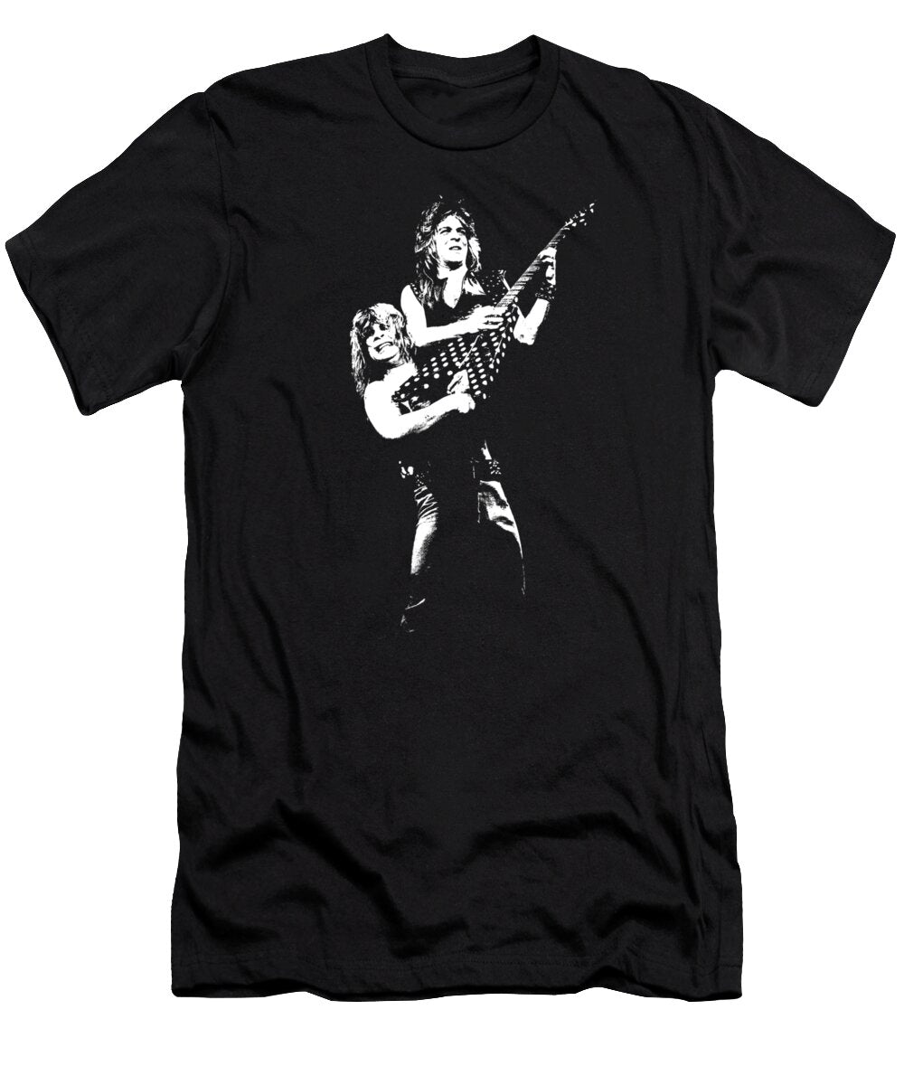 Randy and Ozhe White Stencil Gift Funny Clarke Jackson T-Shirt