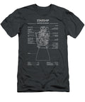 Raptor Engine Starship White Stencil No Background Sibainu T-Shirt