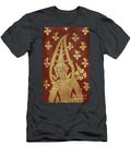 Rattanakosin Style Door Panel with Image of a Deity C1860 Thai School T-Shirt