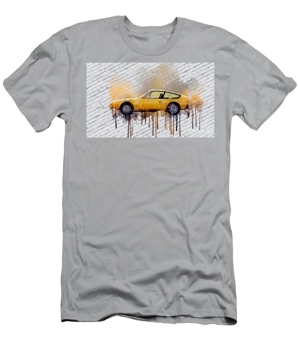 Re2136 1969 Alfa Romeo Junior Z Super Car Lisa Sandra T-Shirt