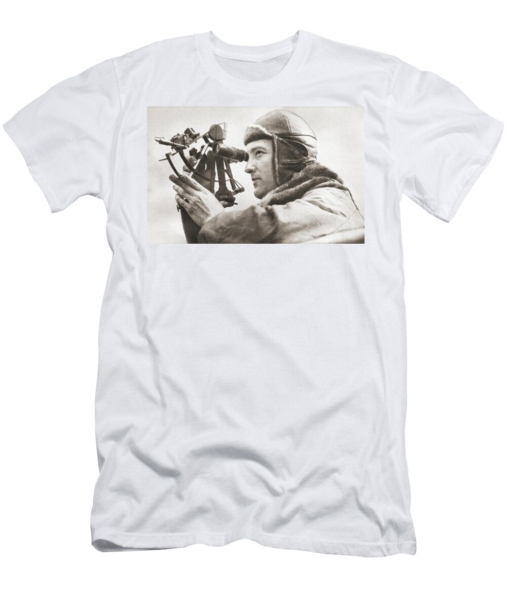 Rear Admiral Richard Evelyn Byrd Jr Ken Welsh T-Shirt