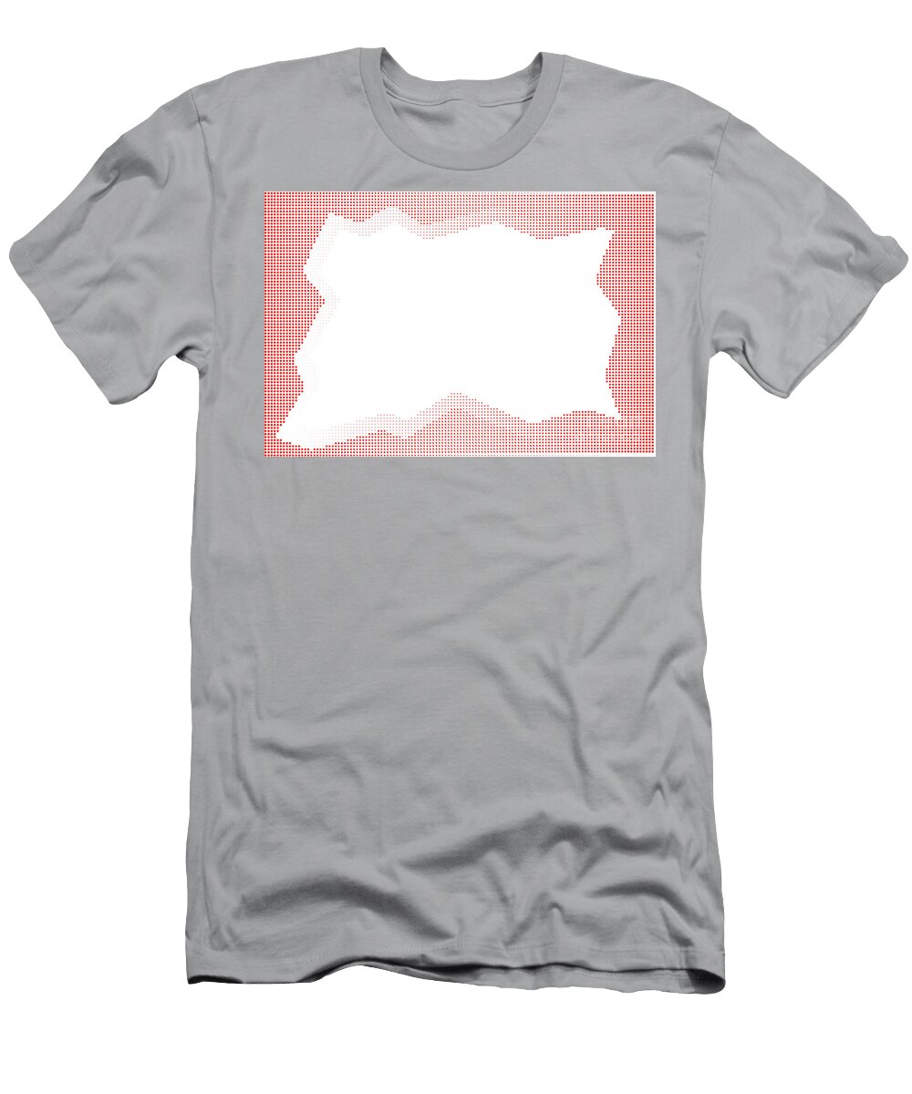 Red Dot Background Bigalbaloo Stock T-Shirt