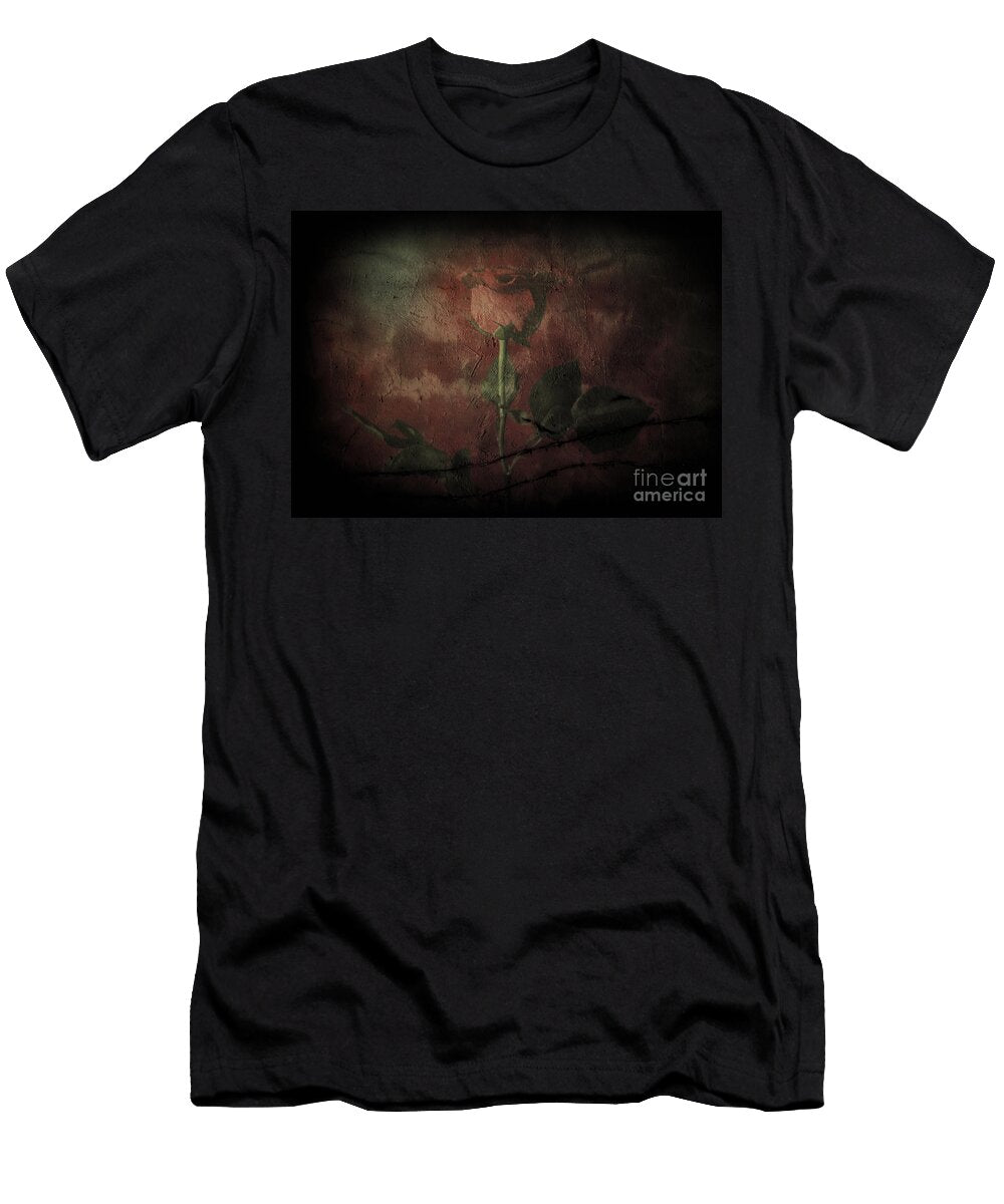 Red Rouse Darkness Bruce Rolff T-Shirt