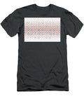 Red White Halftone Abstract Polka Dot Pattern Pairs Graham and Brown 2023 Coty Alizarin Petite Patterns T-Shirt