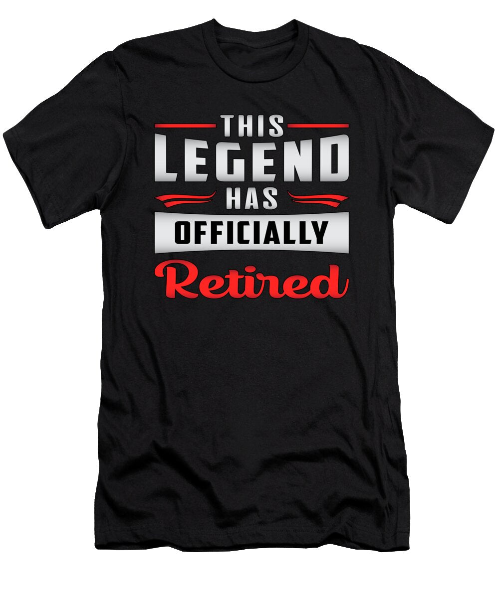 Retired Retire Retirement Grandpa Funny Gift Tshirtconcepts Marvin Poppe T-Shirt