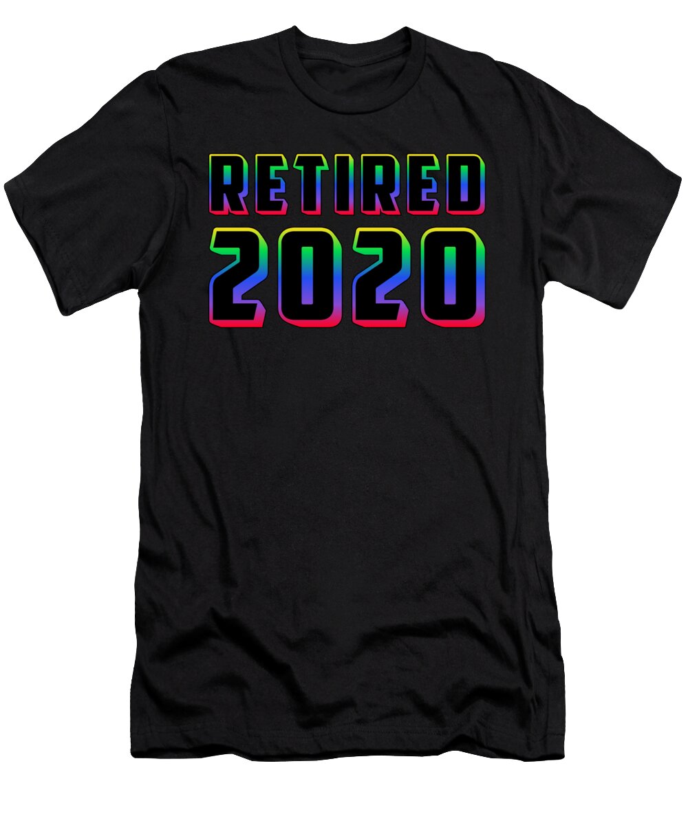 Retired Retirement 2020 Retire Grandpa Funny Gift Tshirtconcepts Marvin Poppe T-Shirt