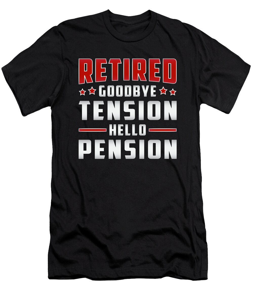 Retired Retirement Grandpa Retire Funny Gift Tshirtconcepts Marvin Poppe T-Shirt