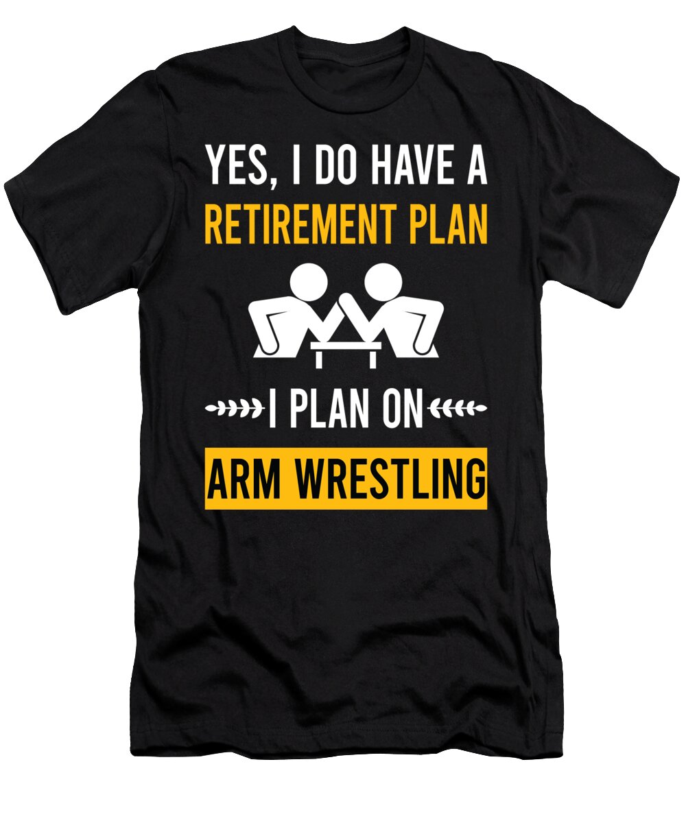 Retirement Plan Wrestling Wrestler Petrona Romero T-Shirt