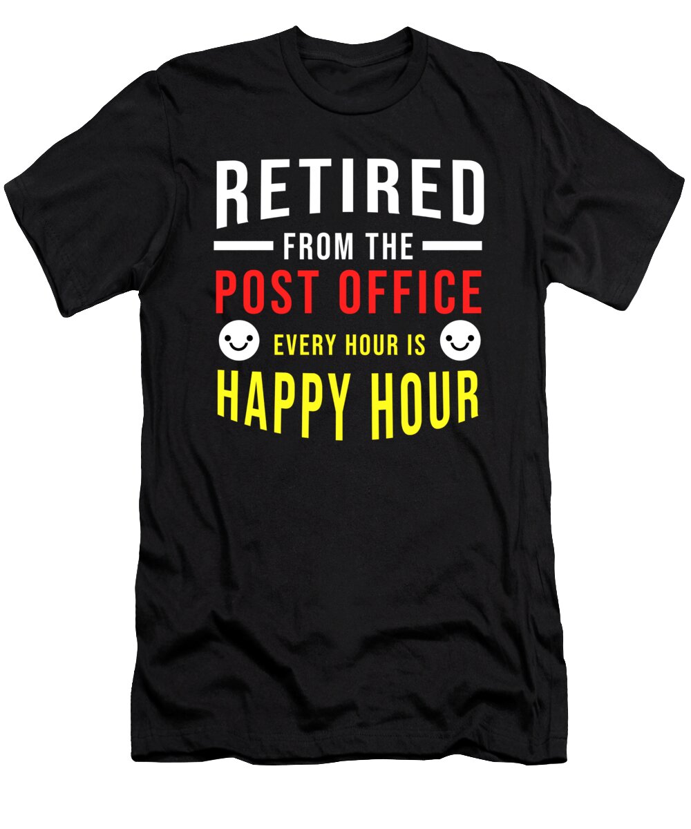 Retirement Post Office Retired Postal Worker Gift Teequeen2603 T-Shirt